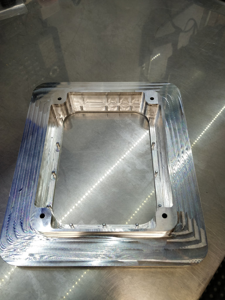 Billet Aluminum ZF5/ZF6 shift boot bezel Ford OBS/Superduty