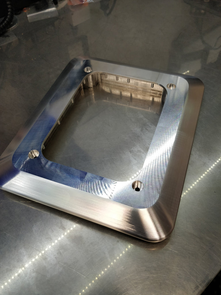 Billet Aluminum ZF5/ZF6 shift boot bezel Ford OBS/Superduty