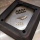 Billet Aluminum ZF5/ZF6 shift boot bezel Ford OBS/Superduty