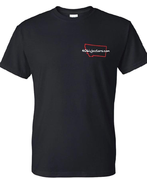 【DIESEL】 T-SHIRT Men's T-shirt with D patch | Black | Diesel