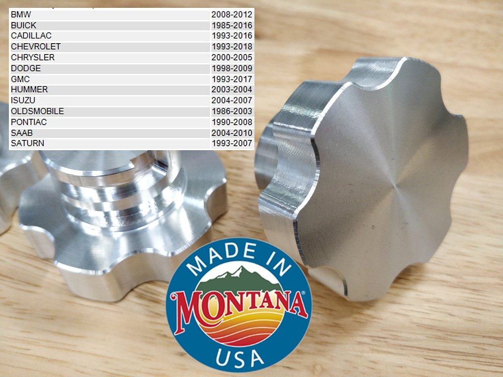 2001-2016 Duramax Billet Oil Fill Cap