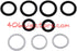 Stand Pipe and Front Port Plug Seal Kit 2003-2010 6.0 Powerstroke