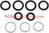 Stand Pipe and Front Port Plug Seal Kit 2003-2010 6.0 Powerstroke